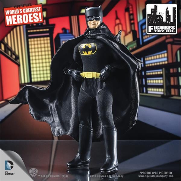 DC Comics Retro 8 Inch Black Outfit Batman Action Figure