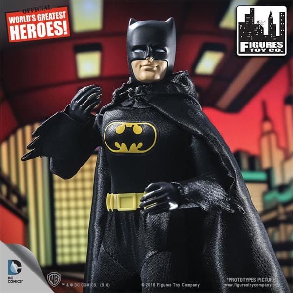 DC Comics Retro 8 Inch Black Outfit Batman Action Figure