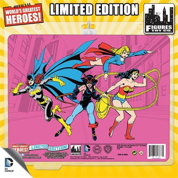 DC Comics Retro 8 Inch Female Superhero Four-Pack