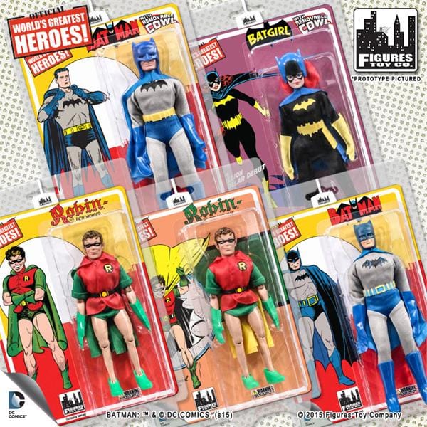 DC Comics Retro &quot;First Appearances&quot; Series 1: Loose In Factory Bag