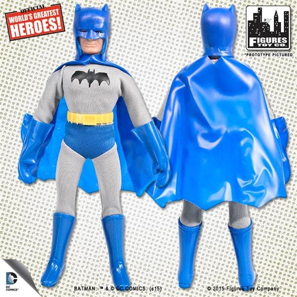 DC Comics Retro &quot;First Appearances&quot; Series 1 Removable Cowl Batman Action Figure