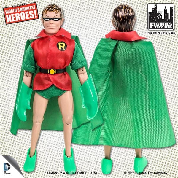 DC Comics Retro &quot;First Appearances&quot; Series 1: Robin (Green Cape Variant)