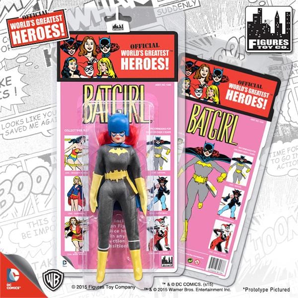 DC Comics Retro Kresge Style Action Figures Series 1: Batgirl