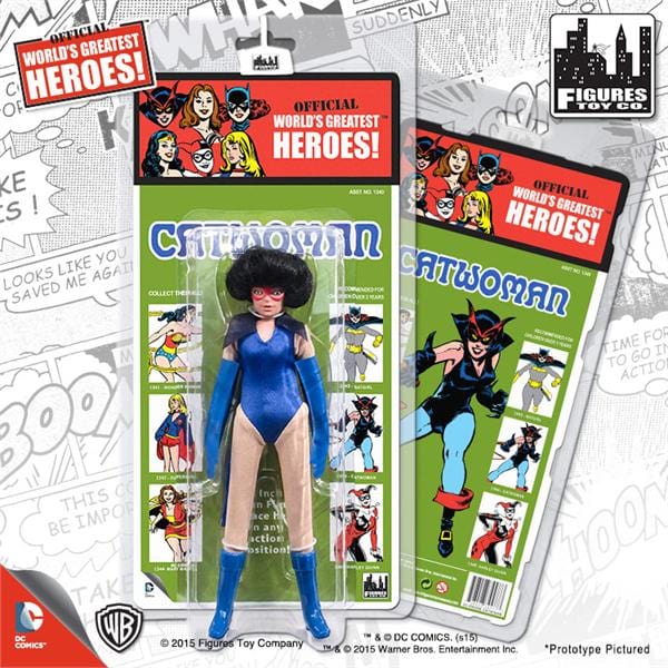DC Comics Retro Kresge Style Action Figures Series 1: Catwoman