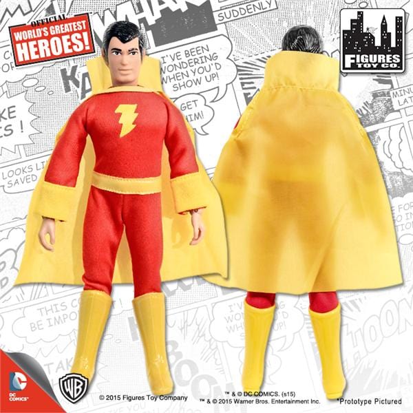 DC Comics Retro Kresge Style Action Figures Series 1: Shazam