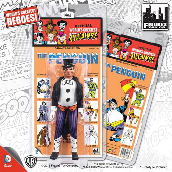 DC Comics Retro Kresge Style Action Figures Series 2: Penguin
