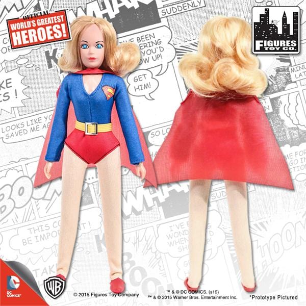 DC Comics Retro Kresge Style Action Figures Series 2: Super Girl