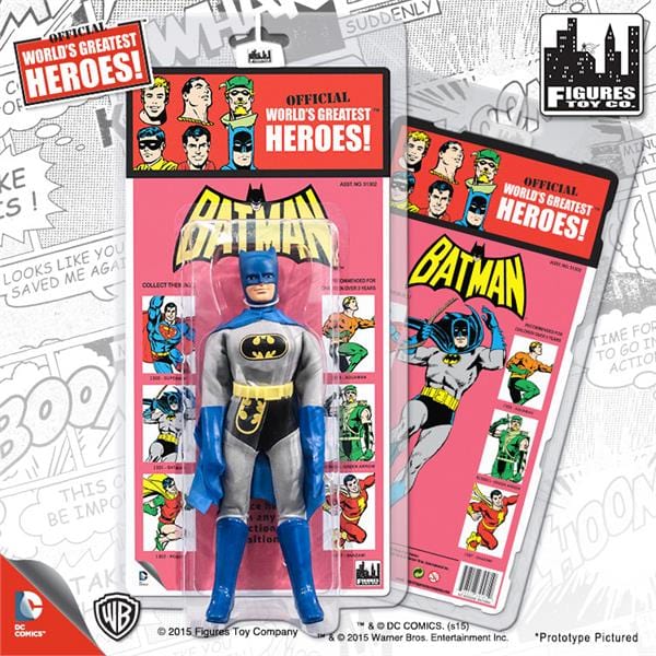 DC Comics Retro Kresge Style Action Figures Series 3: Batman