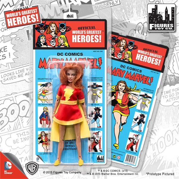 DC Comics Retro Kresge Style Action Figures Series 3: Mary Marvel