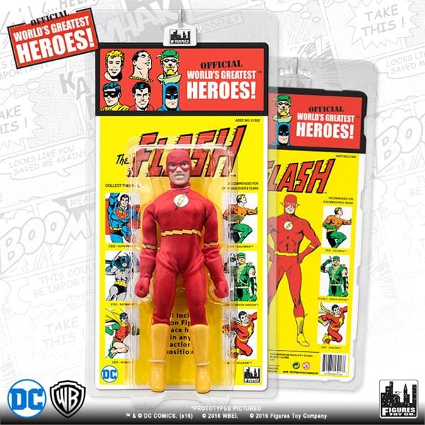 DC Comics Retro Kresge Style Action Figures Series 4: Flash