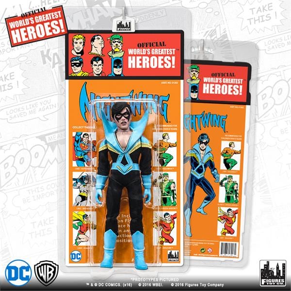 DC Comics Retro Kresge Style Action Figures Series 4: Nightwing