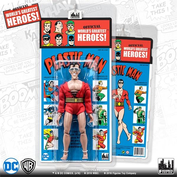 DC Comics Retro Kresge Style Action Figures Series 4: Plastic Man