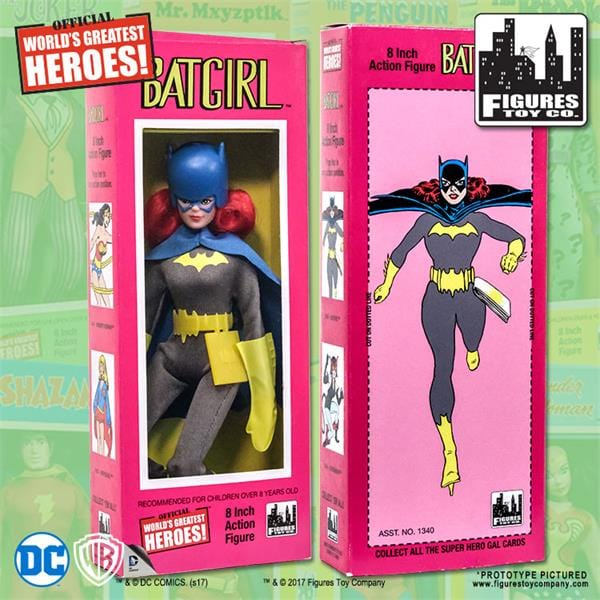 DC Comics Retro Style Boxed 8 Inch Action Figures: Batgirl