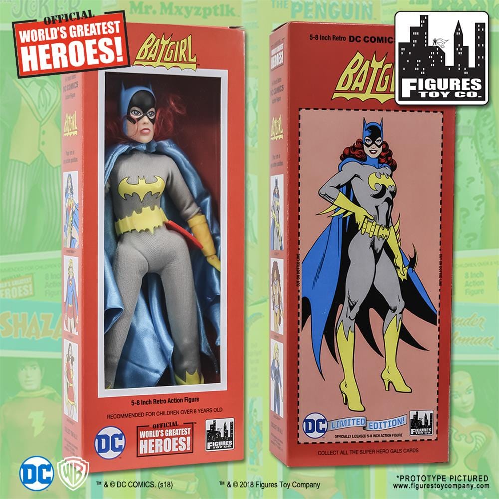 DC Comics Retro Style Boxed 8 Inch Action Figures: Batgirl (Retro 5)
