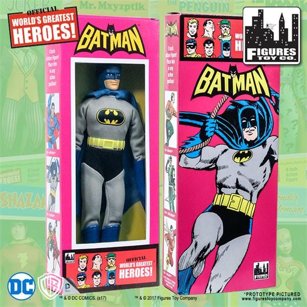 DC Comics Retro Style Boxed 8 Inch Action Figures: Batman