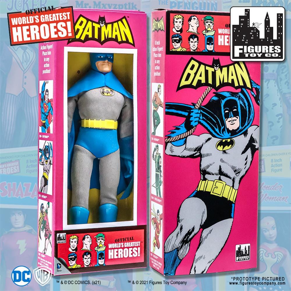 DC Comics Retro Style Boxed 8 Inch Action Figures: Batman [Justice League]