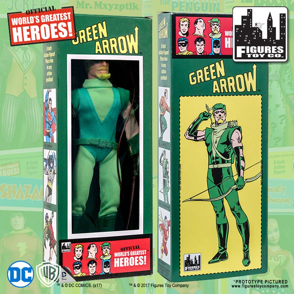 DC Comics Retro Style Boxed 8 Inch Action Figures: Green Arrow
