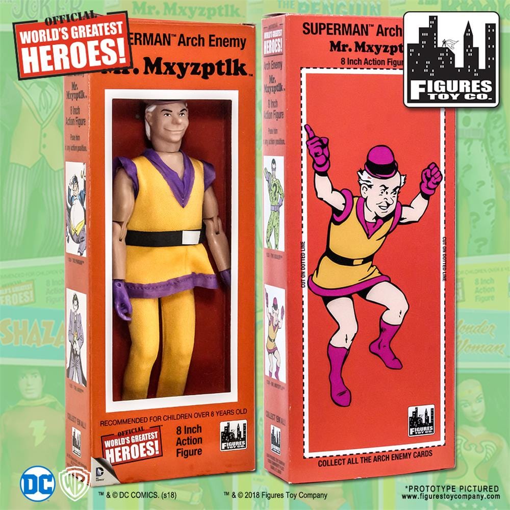 DC Comics Retro Style Boxed 8 Inch Action Figures: Mr. Mxyzptlk [Smirking Variant]