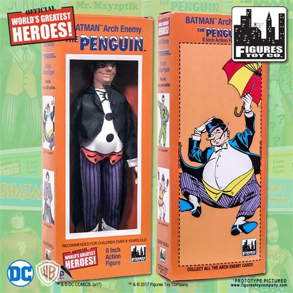 DC Comics Retro Style Boxed 8 Inch Action Figures: Penguin