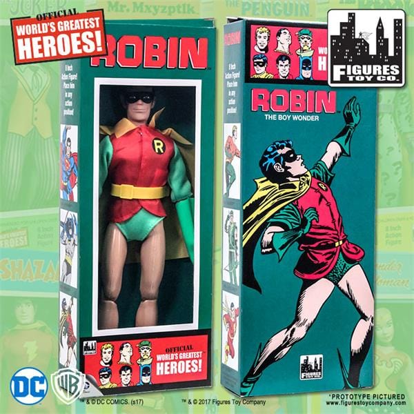 DC Comics Retro Style Boxed 8 Inch Action Figures: Robin