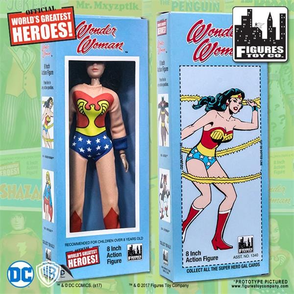 DC Comics Retro Style Boxed 8 Inch Action Figures: Wonder Woman