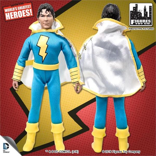 DC Comics Shazam Series Retro Figures: Loose in Factory Bag