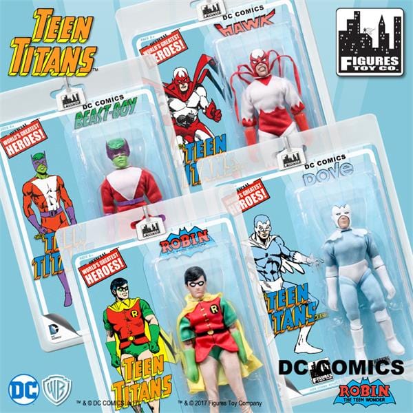 DC Comics Teen Titans Action Figures Series 2: Loose In Factory Bag