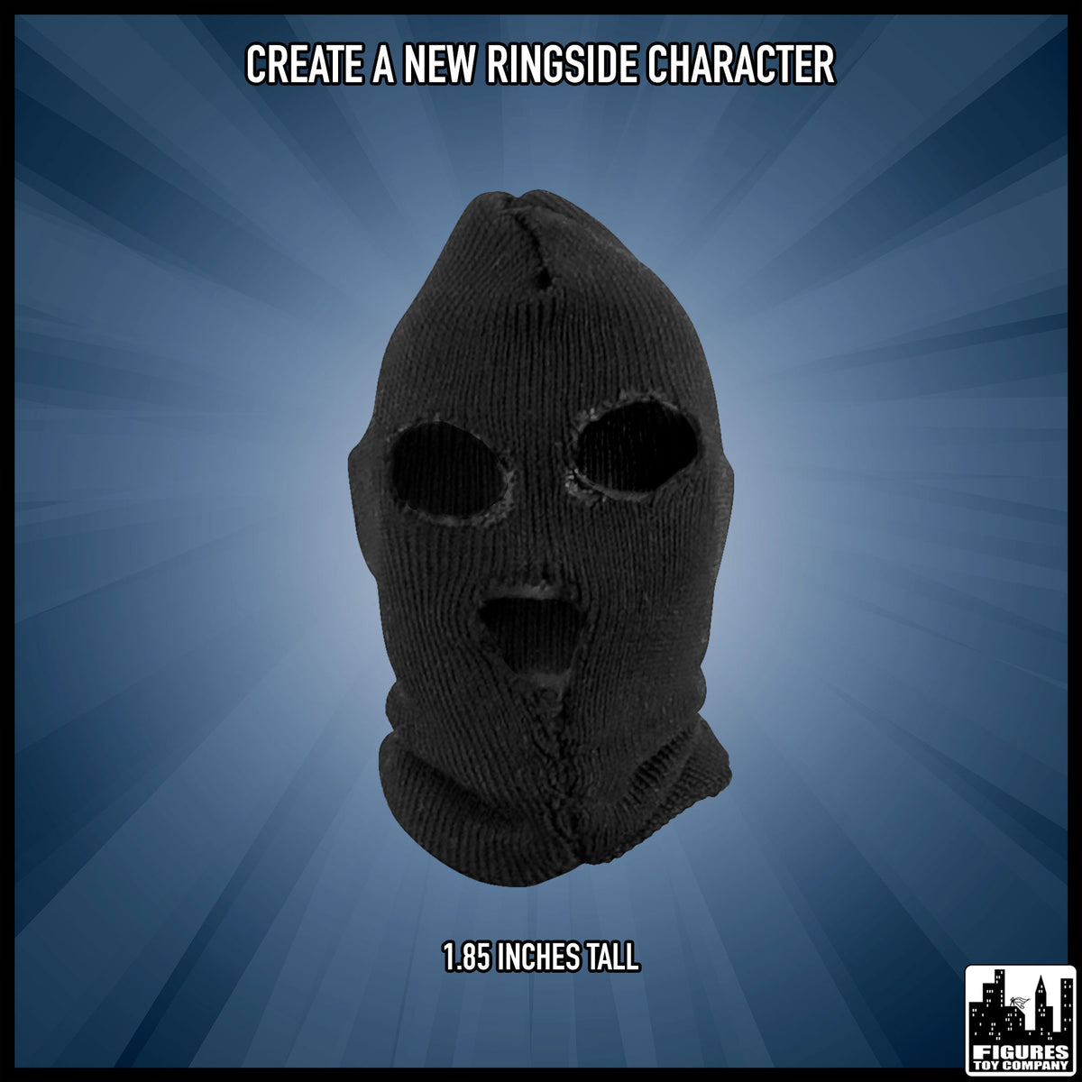 Deluxe Black Figure Mask — size and compatibility guide.