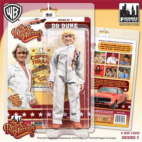 Dukes of Hazard Action Figures Series 3: Bo Duke (Carnival of Thrills Jumpsuit)