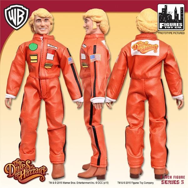 Dukes of Hazard Action Figures Series 3: Bo Duke (Racing Jumpsuit)