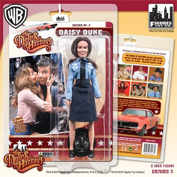 Dukes of Hazard Action Figures Series 3: Daisy Duke (Police Outfit)