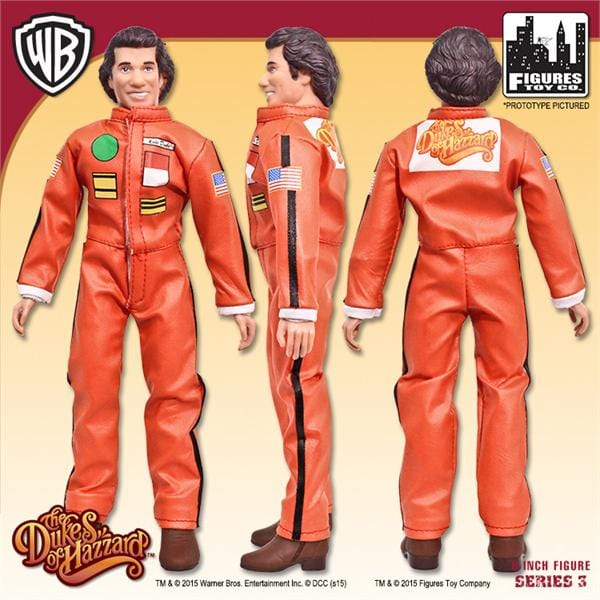 Dukes of Hazard Action Figures Series 3: Luke Duke (Racing Jumpsuit)