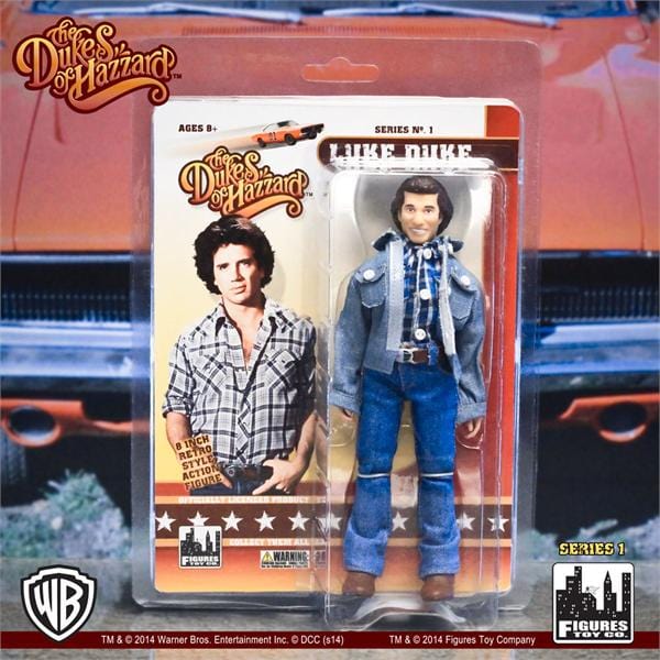 Dukes of Hazzard 8 Inch Action Figures Series 1: Luke Duke