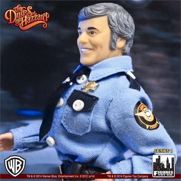 Dukes of Hazzard 8 Inch Action Figures Series 1: Roscoe P. Coltrane