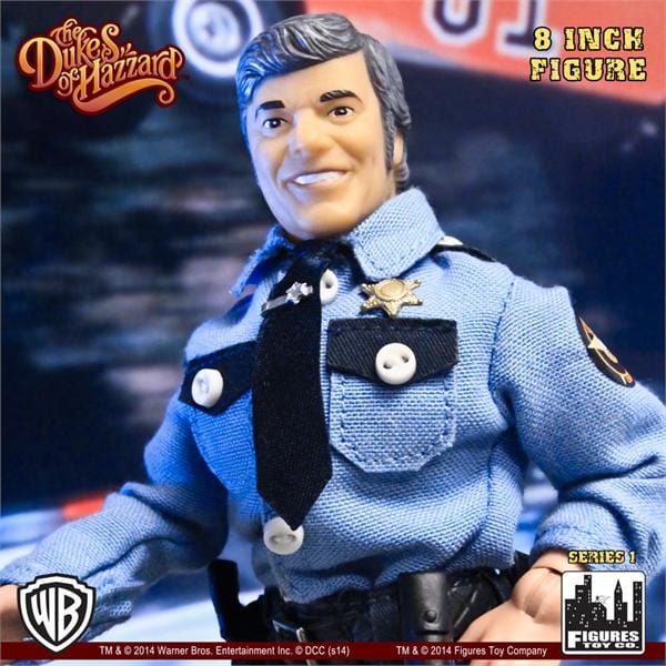 Dukes of Hazzard 8 Inch Action Figures Series 1: Roscoe P. Coltrane