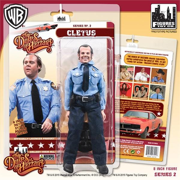 Dukes of Hazzard Retro 8 Inch Figures Series 2: Cletus