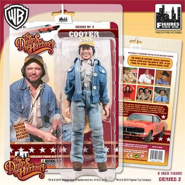 Dukes of Hazzard Retro 8 Inch Figures Series 2: Cooter