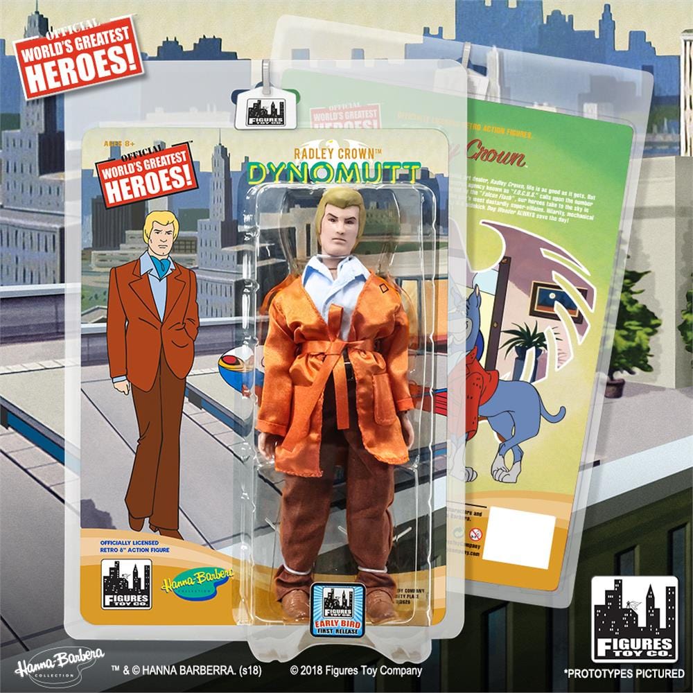 Dynomutt Retro Action Figures Series: Radley Crown [Smoking Jacket Early Bird Exclusive]
