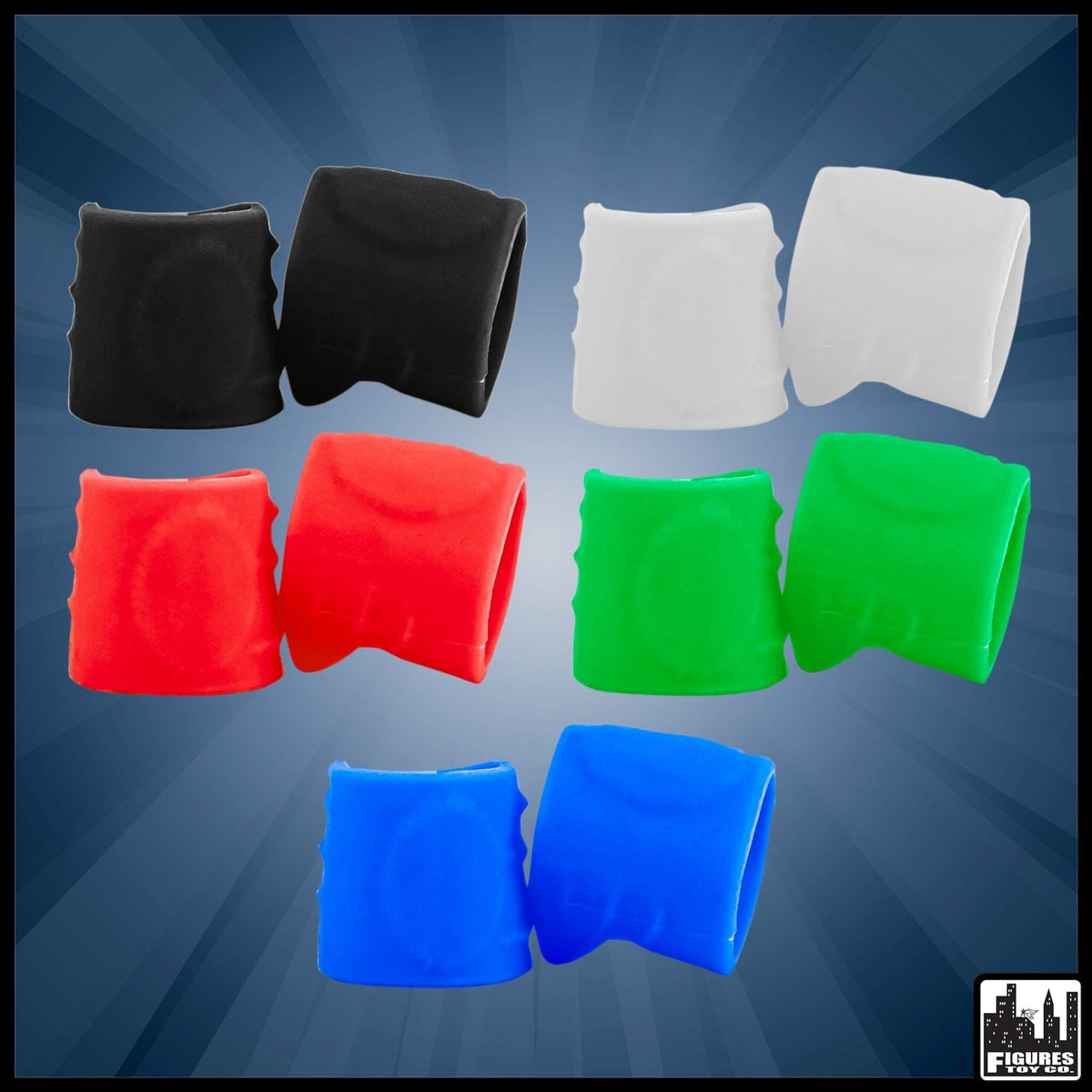 Elbow Pad Set for WWE Wrestling Action Figures