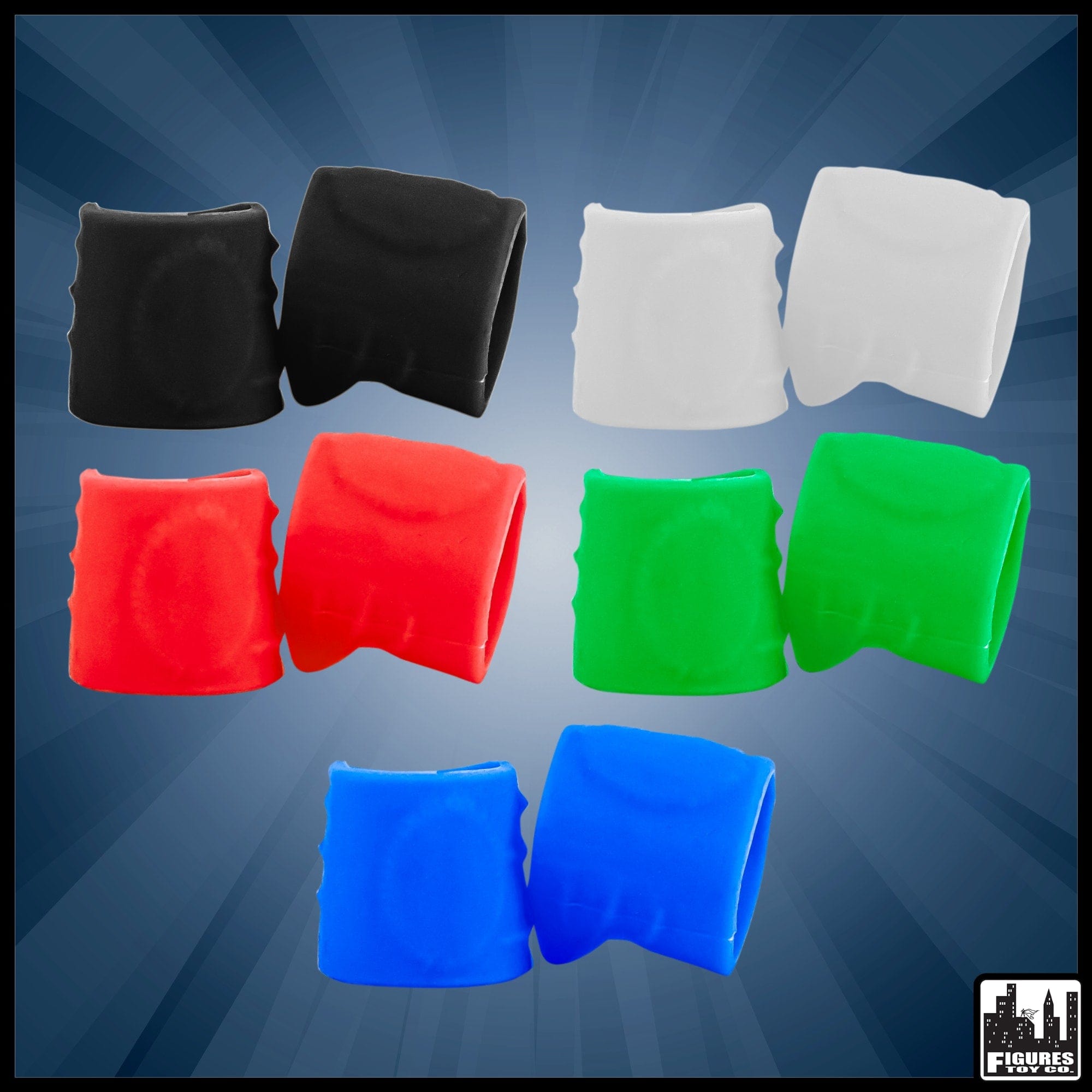 Elbow Pad Set for WWE Wrestling Action Figures