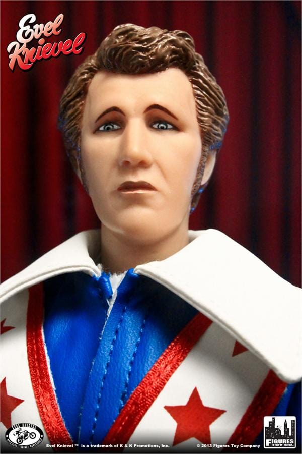 Evel Knievel 12 Inch Action Figures Series 1 Re-Issue: Blue Jumpsuit