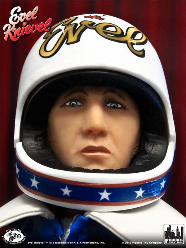 Evel Knievel 12 Inch Action Figures Series 1 Re-Issue: Blue Jumpsuit