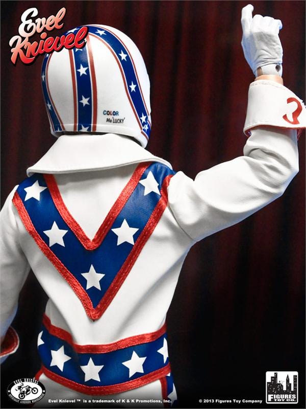 Evel Knievel 12 Inch Action Figures Series 1: White Jumpsuit [Original Release]