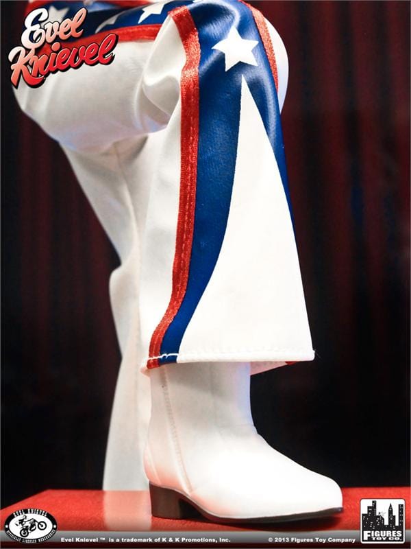 Evel Knievel 12 Inch Action Figures Series 1: White Jumpsuit [Original Release]