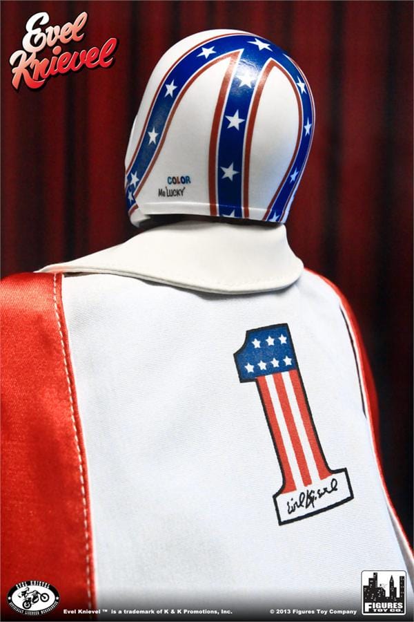 Evel Knievel 12 Inch Action Figures Series 1: White Jumpsuit [Original Release]