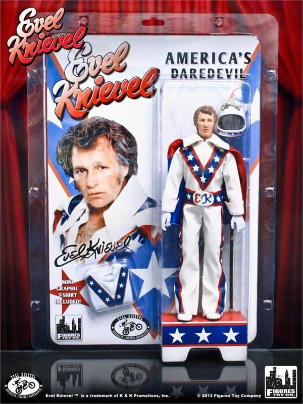 Evel Knievel 12 Inch Action Figures Series 1: White Jumpsuit [Original Release]