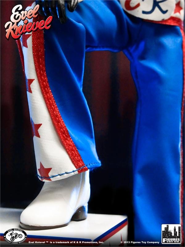 Evel Knievel 8 Inch Action Figures Series 1: Blue Jumpsuit [Original Release]