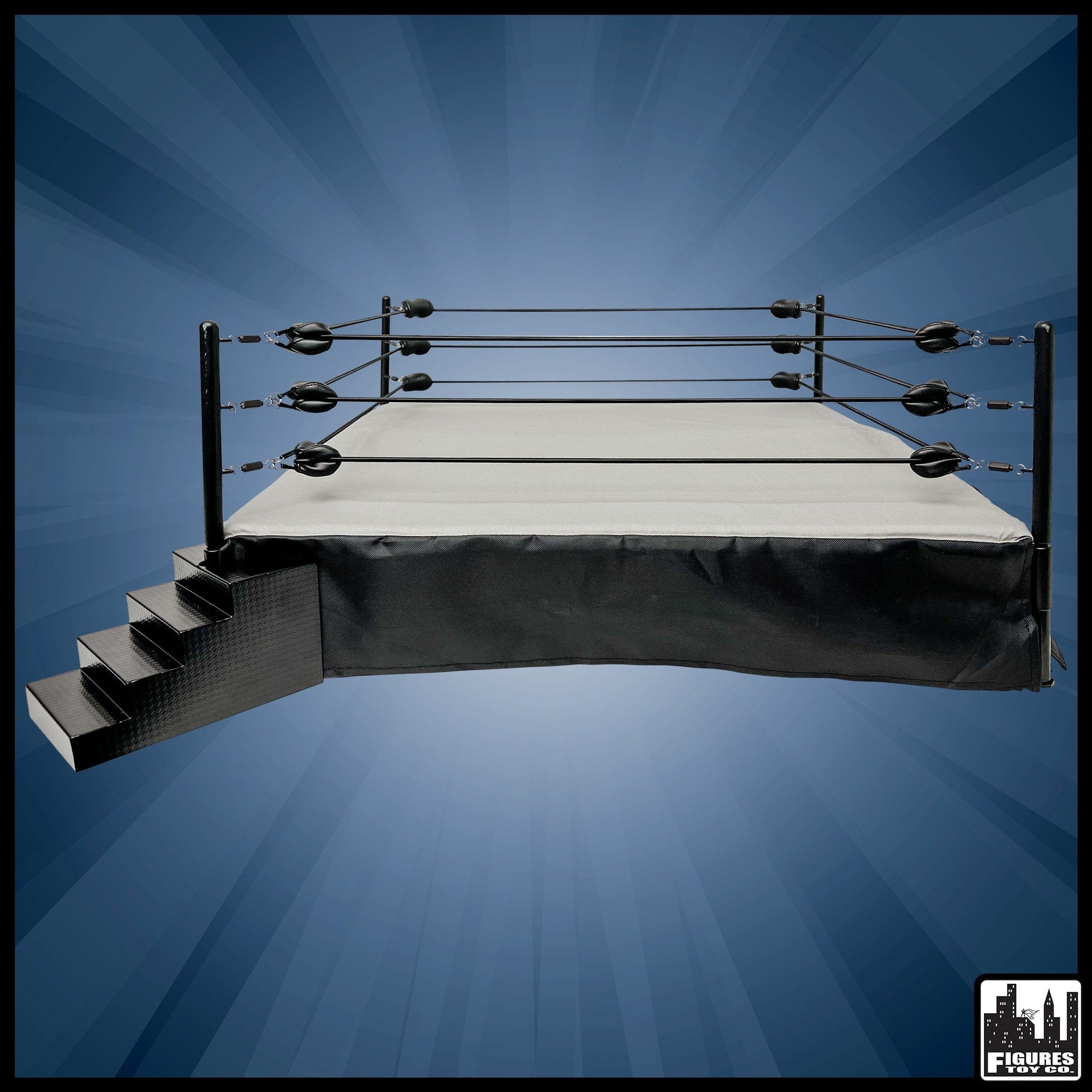 Ultimate Ring Playset With Commentators Tables for WWE Figures - Figures  Toy Company