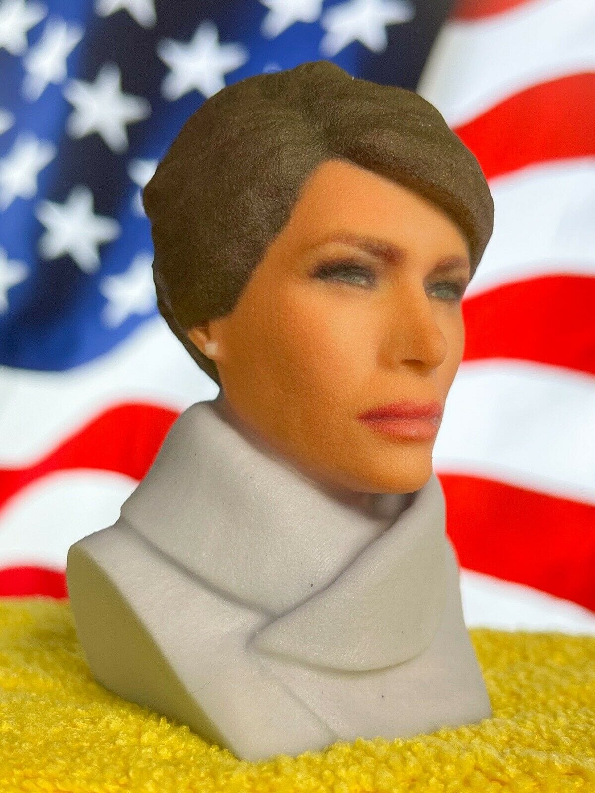 First Lady Melania Trump Bust Statue Presidential Collectible