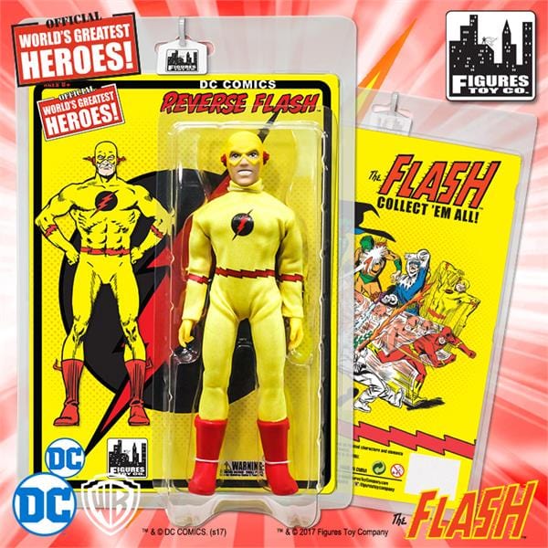 Flash Retro 8 Inch Action Figures Series 1: Reverse Flash
